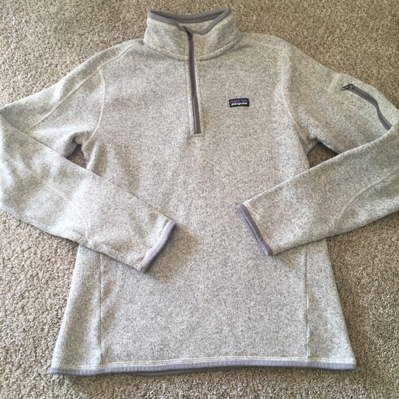 Patagonia Tops - Patagonia better quarter zip pullover sweater small